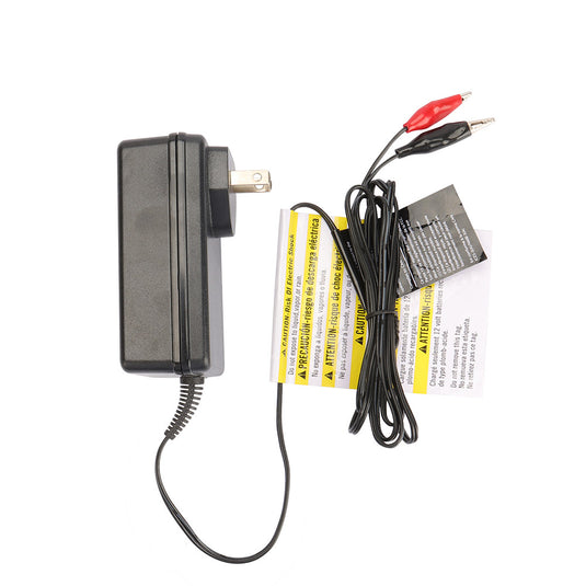 SIYUAN 12 Volt 2 Amp output Class 2 Battery Charger EC12 for GENMAX Generator GM5500i GM6000XiE GM7250iEDC GM9000iE GM9000iED GM9000iEDC GM12000ED  Various Models UL & CSA Listed Power Cord