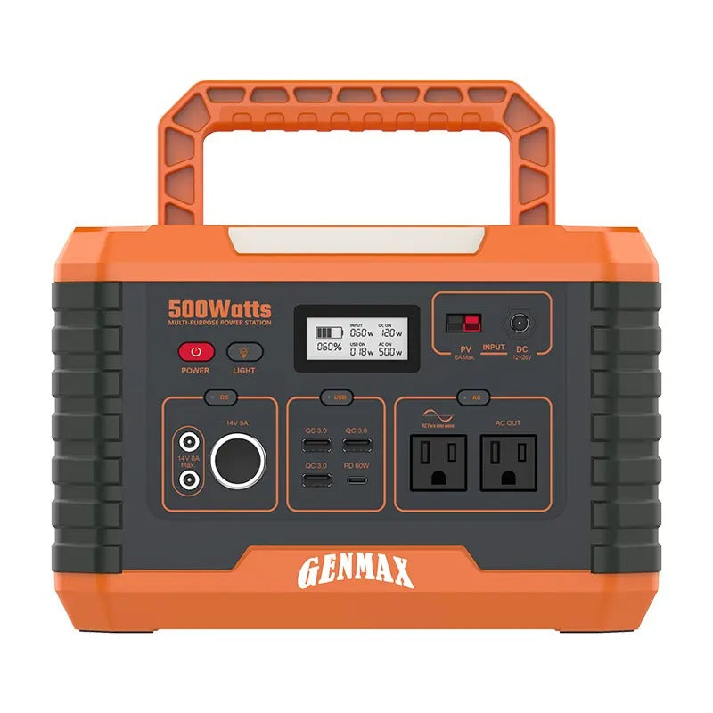 Load image into Gallery viewer, GENMAX MP500 500 Watt Portable Power Station