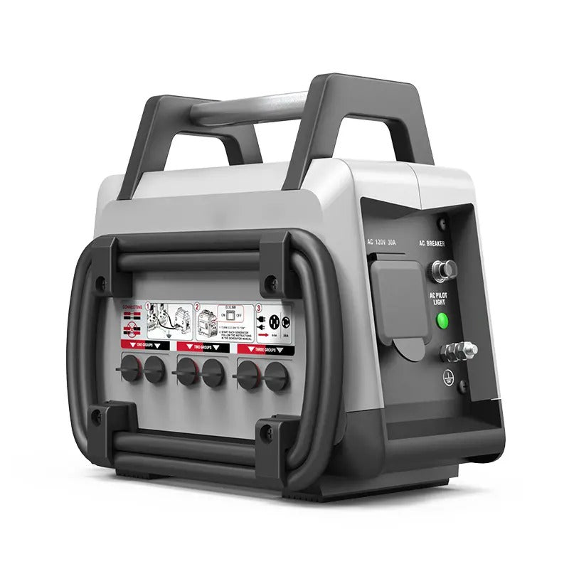 Load image into Gallery viewer, GENMAX 50-Amp RV Ready Inverter Generator Parallel Kit
