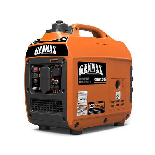 GENMAX GM1200i 1200 Watt Gasoline Inverter Generator with CO Detect