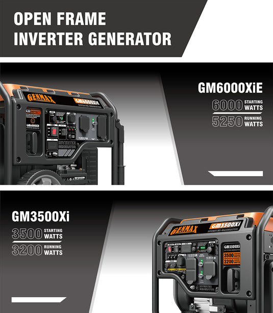 GM10500iETC Tri-Fuel Inverter Generator
