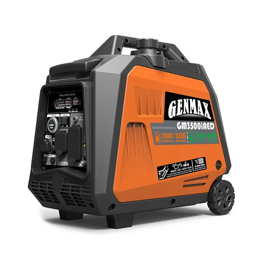 GENMAX GM3500iAED 3500 Watt Dual Fuel Inverter Generator with CO Detect