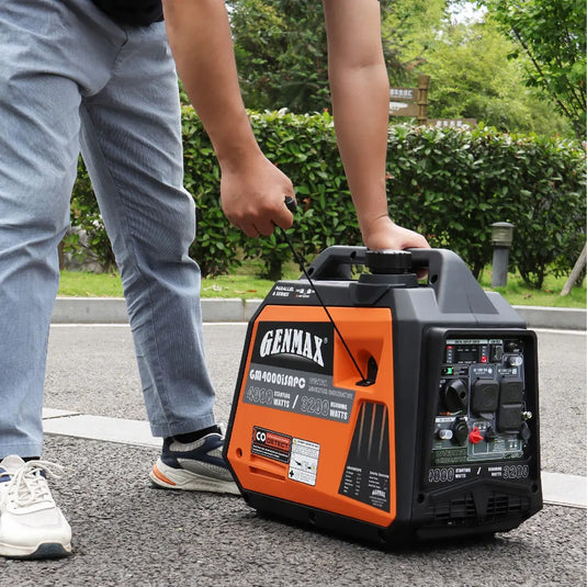GENMAX GM4000iSAPC 4000 Watt Gasoline Inverter Generator with CO Detect
