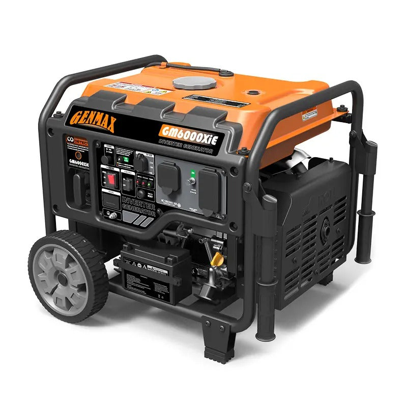 Load image into Gallery viewer, GENMAX GM6000XiE 6000 Watt Open Frame Inverter Generator with CO Detect