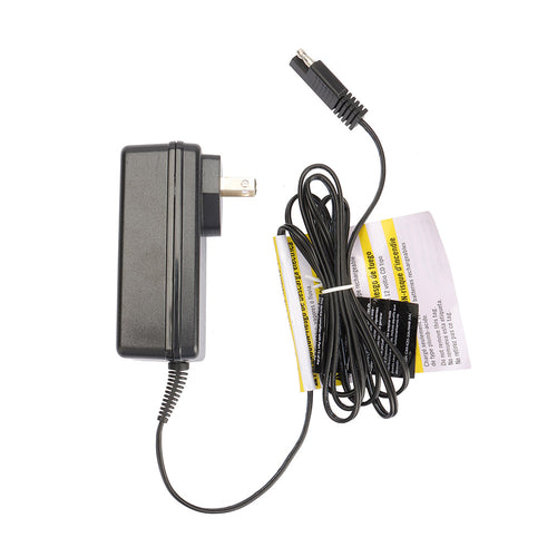 SIYUAN 12 Volt 2 Amp output Class 2 Battery Charger EC12 for GENMAX Generator GM2800iAE/GM3500iAED/MXR3500S/GM6000iED Various Models UL & CSA Listed Power Cord 