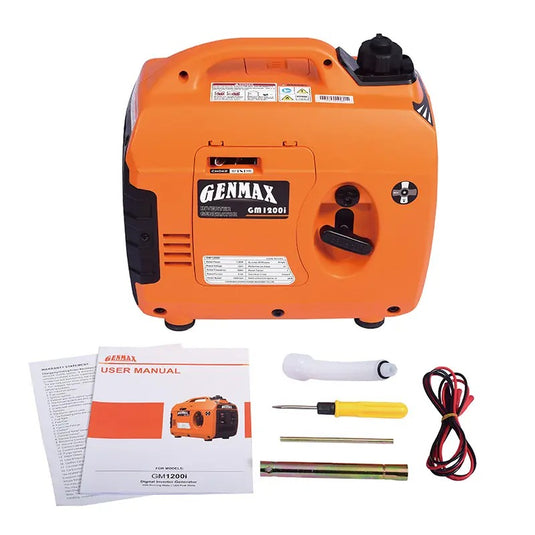 GENMAX GM1200i 1200 Watt Gasoline Inverter Generator with CO Detect