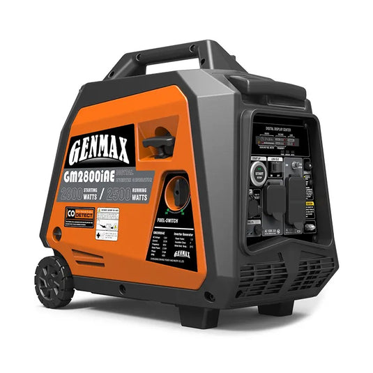 GENMAX GM2800iAE 2800 Watt Gasoline Inverter Generator with CO Detect