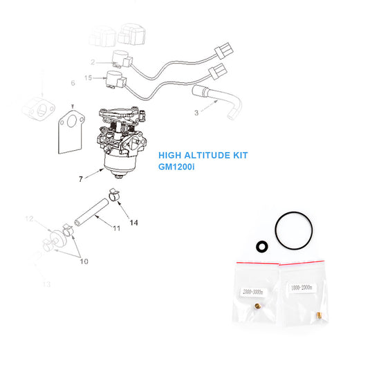 GENMAX High Altitude Kit for inverter generator GM1200i